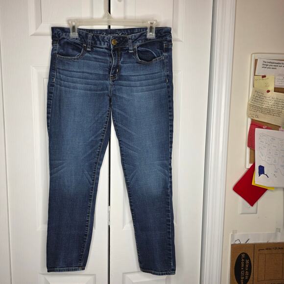 American Eagle Super Stretch Jegging Sz 12 Short - Picture 9 of 10
